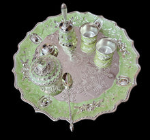 Load image into Gallery viewer, German Silver Pooja Thali
