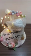 Load and play video in Gallery viewer, Ceramic Teddy Rasgulla Jar For Baby Hamper
