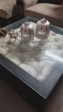 Load and play video in Gallery viewer, Venus Creations German Silver Double Layer Dry Fruit platter
