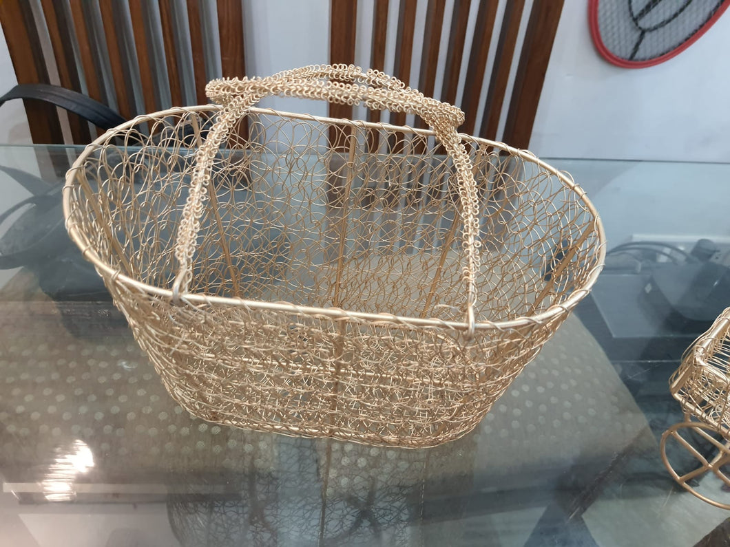 Designer Wired Fruits cum Dry Fruits Basket