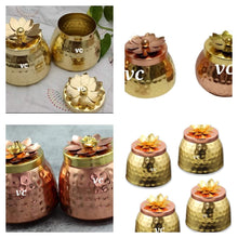 Load image into Gallery viewer, Rose Gold Metalic Finish Premium qualty Dry Fruit Jar
