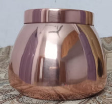 Load image into Gallery viewer, Rose Gold Metalic Finish Premium qualty Dry Fruit Jar
